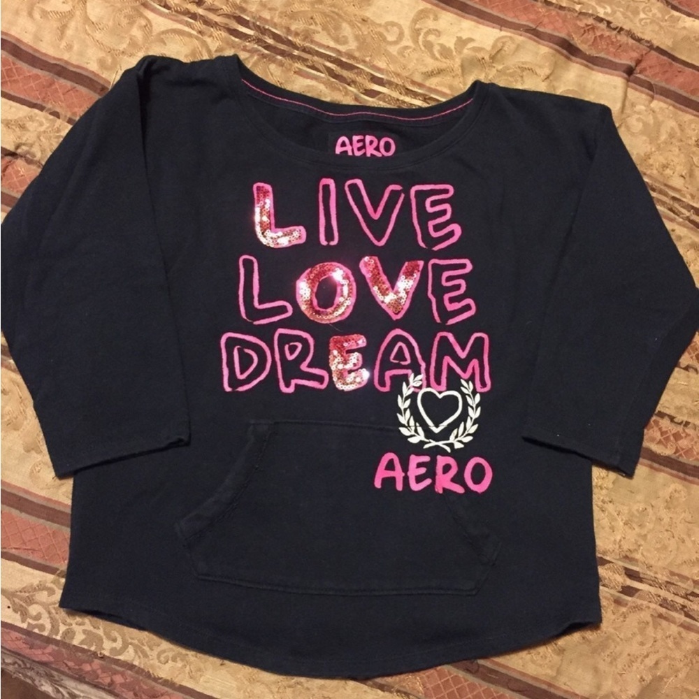 Aeropostale sequin sweatshirt